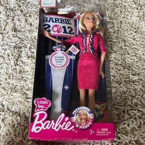 Barbie 2012 I Can Be President Barbie Doll The White House Project Mattel X5323